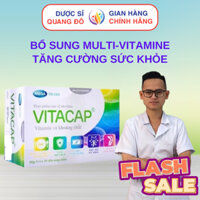 Viên uống Vitacap Mega We Care bổ sung vitamin và khoáng chất, giúp phục hồi sức khỏe (50 viên)