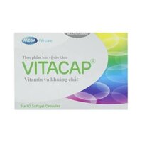 Viên uống Vitacap Mega Lifesciences bổ sung vitamin, khoáng chất (50 viên)
