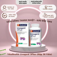 Viên Uống VITAHEALTH Livogard 3Plus Bổ Gan, Thải Độc Gan Và Hỗ Trợ Viêm Gan (60 Viên)