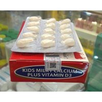 Viên uống Vital Code Kids Milky Calcium plus Vitamin D3