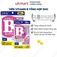Viên Uống Vitamin B Tổng Hợp DHC Vitamin B Mix 30 - 90 Ngày