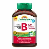 Viên uống vitamin B tổng hợp Jamieson – B100 complex – 240 viên- Order