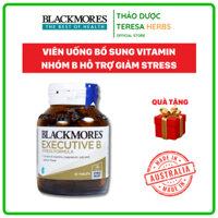 Viên uống vitamin B tổng hợp Blackmores Úc giảm căng thẳng stress lọ 62 viên