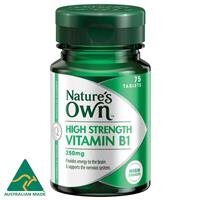 Viên uống vitamin B1 Nature's Own Vitamin B1 250mg 75 viên