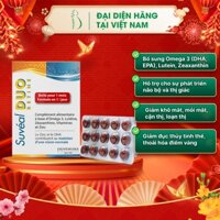 Viên uống Vitamin Bổ Mắt Cao Cấp Từ Pháp Suvéal Duo