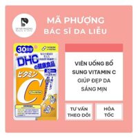 Viên uống VITAMIN C DHC - Bổ sung Vitamin C Hard Capsule Giúp Sáng Da, tăng Đề Kháng - Bác sĩ Mã Phượng MÀU VÀNG - 30 NGÀY