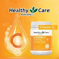 Viên uống vitamin C Orihiro healthy care 500mg 500 viên trắng da, tăng sức đề kháng dạng viên ngậm Ánh Dương