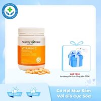Viên uống vitamin C Orihiro healthy care 500mg 500 viên trắng da, tăng sức đề kháng dạng viên ngậm