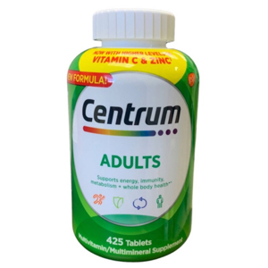 Viên uống vitamin Centrum Adults Multivitamin  425 viên