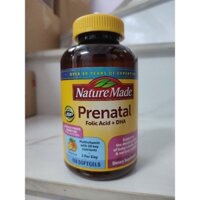 Viên uống vitamin cho bầu Nature made -Prenatal Multi+ DHA 150 viên