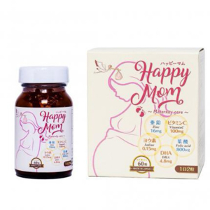 Viên Uống Vitamin Cho Phụ Nữ Mang Thai Happy Mom Jpanwell 60 Viên
