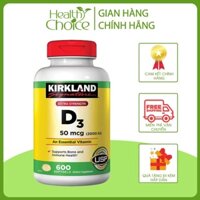 Viên uống Vitamin D3 Kirkland