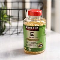 Viên Uống Vitamin E 400 IU Kirkland Của Mỹ 500 Viên
