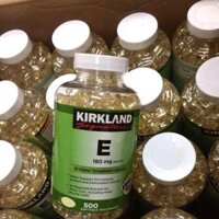 VIÊN UỐNG VITAMIN E 400 I.U KIRLAND 268 mg - Níu kéo tuổi thanh xuân mỗi ngày