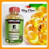 Viên Uống Vitamin E 400IU Kirkland của Mỹ lọ 500 Viên