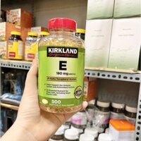 VIÊN UỐNG VITAMIN E 400IU KIRKLAND CỦA MỸ - MẪU MỚI