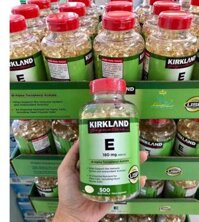 Viên uống vitamin E của mỹ Kirkland