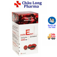 Viên uống vitamin E đỏ 400iu của Sanofi - Nga