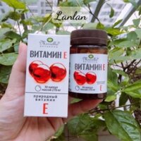 Viên uống Vitamin E đỏ Nga 270mg Mirrolla làm đẹp trắng da,Viên Uống Zentiva 400mg Chính Hãng