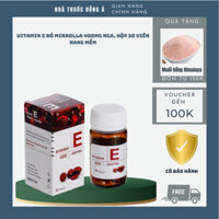 Viên uống Vitamin E đỏ Zentiva  Nga 400mg lọ thủy tinh