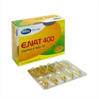 💥Viên Uống Vitamin E ENAT 400IU Chống Lão Hoá, Sạm Da, Cân Bằng Nội Tiết