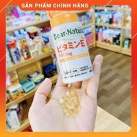Viên Uống Vitamin E Hữu cơ Dear Natura Asahi 60 Ngày Nhật Bản