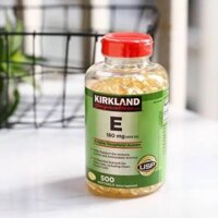 Viên uống Vitamin E KIRKLAND (Mỹ) hộp 500 viên
