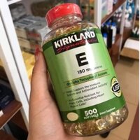 Viên Uống Vitamin E Kirkland Mỹ 500 Viên - HÀNG CHÍNH HÃNG
