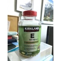 Viên uống Vitamin E Kirkland Vitamin E 400 I.U