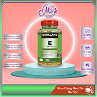 Viên Uống Vitamin E Kirkland Mỹ 500 Viên Chống Lão Hóa, Trẻ Hóa Làn Da