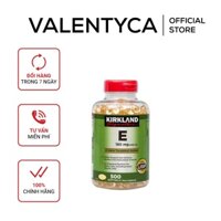 Viên uống vitamin E Kirkland 400iu hộp 500 viên mỹ