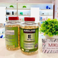 Viên uống Vitamin E Kirland của Mỹ 500 viên