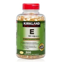 Viên uống Vitamin E Mỹ Kirkland 500 viên – Lọ