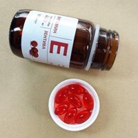 Viên Uống Vitamin E Sanofi 400mg Đỏ Của Nga, lọ thủy tinh
