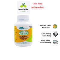Viên uống Vitamin E thiên nhiên, làm đẹp da - MEDICRAFTS NATURAL VITAMIN E 400 IU Mega We Care -Hộp 30 viên