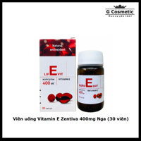 Viên uống Vitamin E Zentiva 400mg Nga (30 viên)