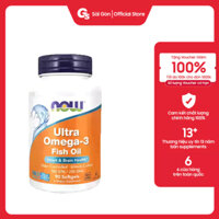 Viên uống Vitamin Now Ultra Omega-3 500 EPA/250 DHA nhập khẩu Mỹ bảo vệ mắt, trí não, đẹp da