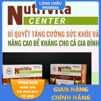 Viên Uống Vitamin Nutrivita Center: Đầy Đủ Dinh Dưỡng Để Bạn Luôn Khỏe Mạnh hộp 3 vỉ 10 viên- NHÀ THUỐC LONG CHÂU