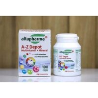 Viên uống vitamin tổng hợp A-Z altapharma cho người lớn