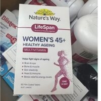 Viên uống vitamin tổng hợp cho phụ nữ trên 45 tuổi Nature's Way LifeSpan Women's 45+ Healthy Ageing Multivitamin