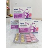 Viên uống vitamin tổng hợp cho mẹ bầu Femi baby Tetesept  Đức