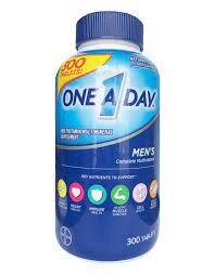 Viên uống Vitamin Tổng Hợp Cho Nam dưới 50 tuổi One A Day Men's Multivitamin Health Formula hộp 300 viên