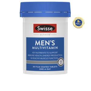 Viên uống vitamin tổng hợp cho nam giới Swisse Men's Ultivite Multivitamin 30 viên