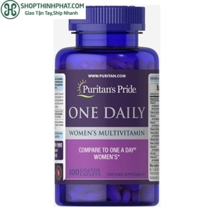 Viên uống Vitamin tổng hợp cho phụ nữ Puritan's Pride One Daily Women's Multivitamin 100 viên