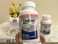 Viên uống vitamin tổng hợp cho người cao tuổi - trên 50 tuối ( CENTRUM ADVANCE 50+ ) lọ 200 viên