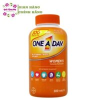 Viên uống vitamin tổng hợp cho nữ One A Day Women's Multivitamin 300 viên