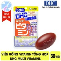 Viên Uống Vitamin Tổng Hợp DHC Multi Vitamin Nhật Bản 30 Ngày  Bao Bì Mới