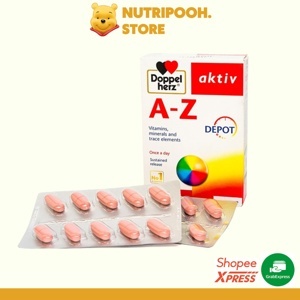 Viên uống Vitamin tổng hợp Doppelherz Aktiv A-Z Depot 40 viên