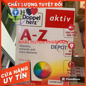 Viên uống Vitamin tổng hợp Doppelherz Aktiv A-Z Depot 30 viên
