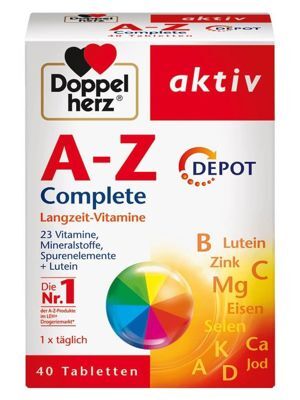 Viên uống Vitamin tổng hợp Doppelherz Aktiv A-Z Depot 40 viên
